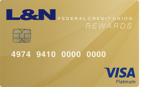L&N FCU VISA rewards card