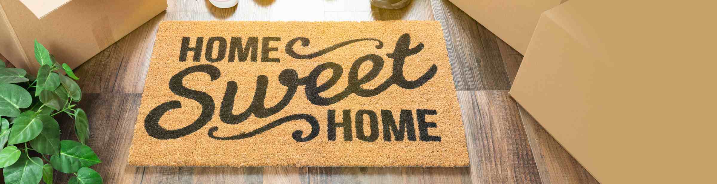 home sweet home door mat