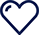 heart blue icon